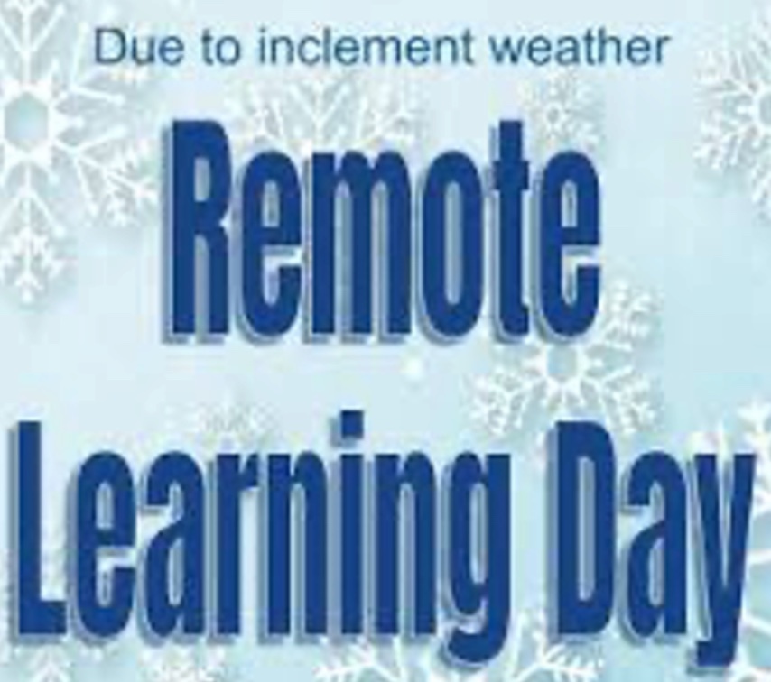 Remote Learning Day -  Tomorrow!