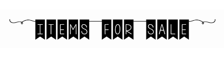 items for sale banner