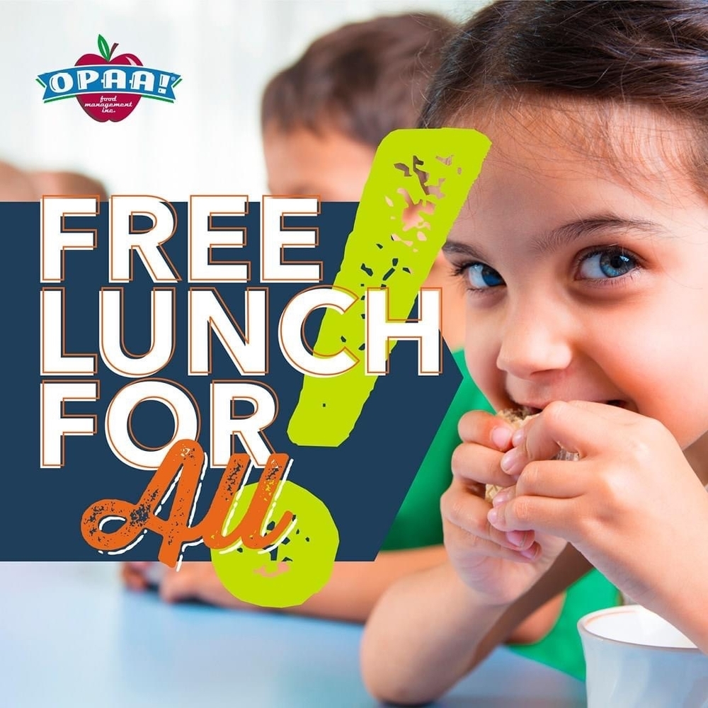 Free meals for all students