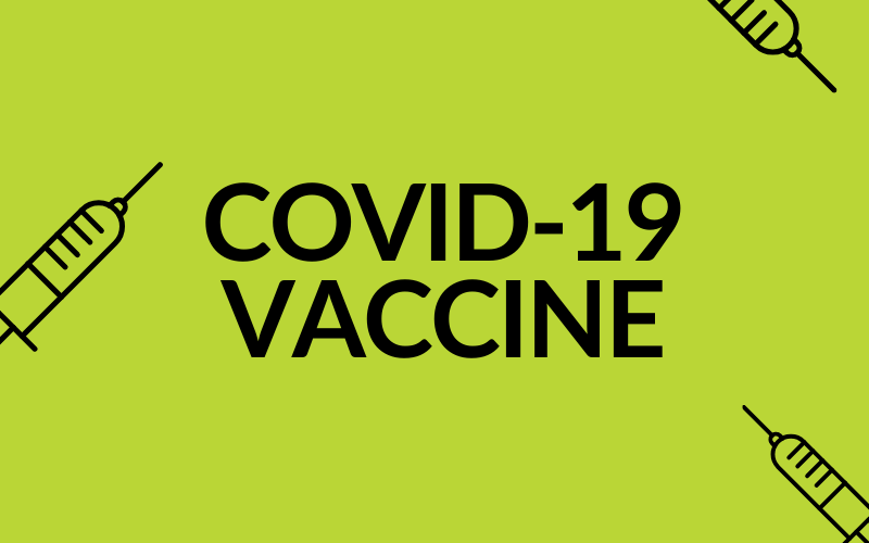 COVID-19 vaccine  graphic