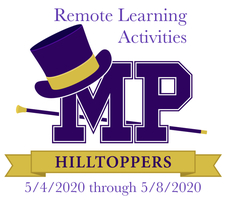 HS Remote Learning Activities - 5/4 through 5/8