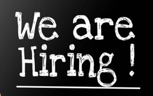 We Are Hiring