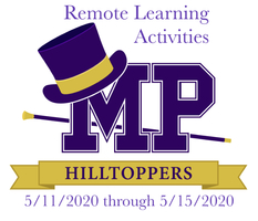 HS Remote Learning Activities - 5/11 through 5/15