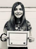 November 8th Grade Student of the Month